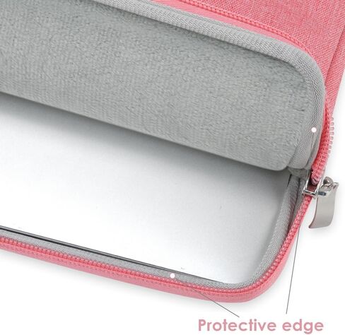 Laptop Sleeve Case for MacBook Neo 13'' with A18 Pro Chip Released in 2026 (Model:A3404) Protective with Handle Travelling Carrying Canvas Bag Accessories for Students Home Office (Pink) in Saudi Arabia