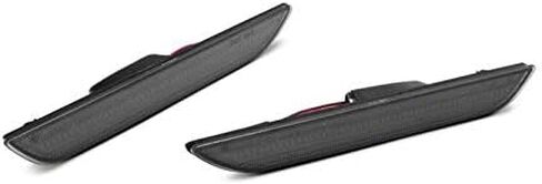 Raxiom Axial Series LED Side Marker Lights; Rear; Smoked Compatible for 15-23 Mustang in Saudi Arabia