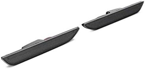 Raxiom Axial Series LED Side Marker Lights; Rear; Smoked Compatible for 15-23 Mustang in Saudi Arabia