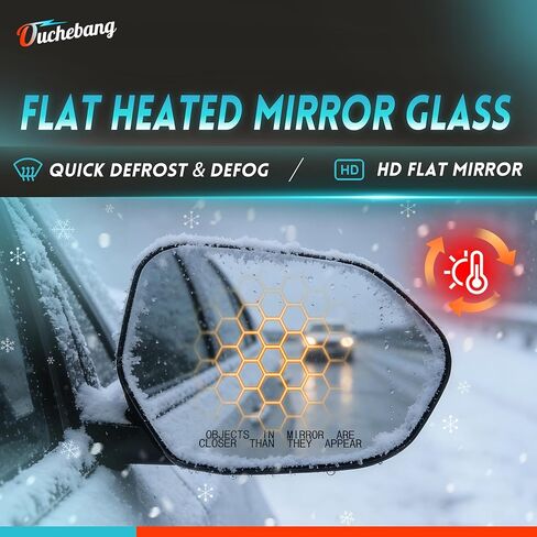 Passenger Side Heated Mirror Glass for Toyota Camry 2018-2024、 Corolla 2019-2024 PRIUS 2016-2023 Prime 2017-2022 Prius AWD-e 2019-2022.. OE 8790733150 8790702070 TO1324165 in Saudi Arabia