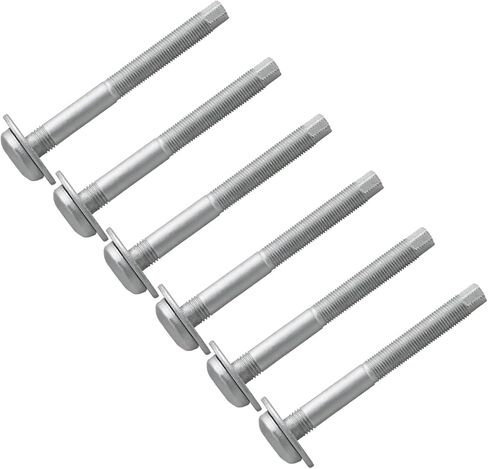 EVRBUL Truck Bed Mounting Hardware Compatible with Toyota Tundra Tacoma 2000-2023, 6PCS Steel Bed Bolts, Rear Body Mounting Bolts, Replace# 64189-0C011 926-491 in Kuwait