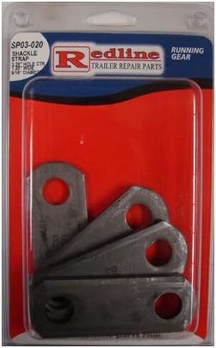 Redline Shackle Straps 2.25" Hole Center 1.25" Wide 9/16" Diameter in Saudi Arabia
