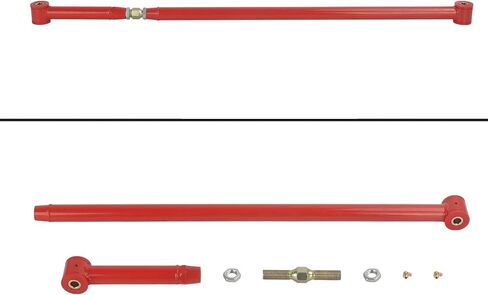 4PCS Rear Upper & Lower Control Arms and Adjustable Panhard Track Bar Compatible with 2005-2010 Ford Mustang 2-Door Red Powder Coated Finish Suspension Control Arm Set in Saudi Arabia