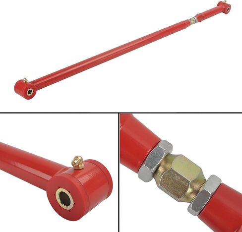 4PCS Rear Upper & Lower Control Arms and Adjustable Panhard Track Bar Compatible with 2005-2010 Ford Mustang 2-Door Red Powder Coated Finish Suspension Control Arm Set in Saudi Arabia