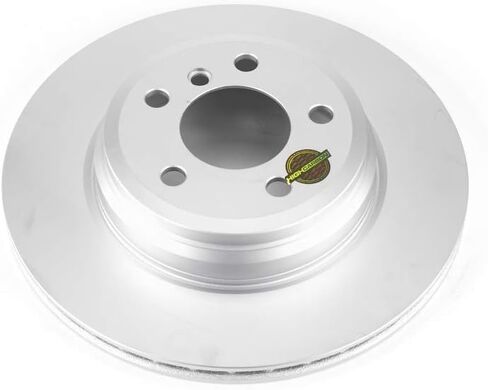 PowerStop Evolution Fully Coated Rear Brake Rotor For BMW 328i 2016 |328i xDrive 2015-16 |330i 2017-18 |330i xDrive 2017-18 |335i 2012-15 - Direct OE Disc Rotor Upgrade, EBR1414EVC in Kuwait