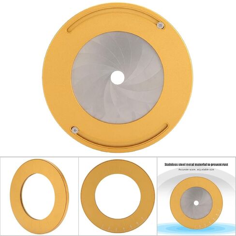 Circle Drawing Tool Metal Circle Drawing Maker Professional Drawing Ruler with Scale for Drafting, Designing Drawing Office in Kuwait