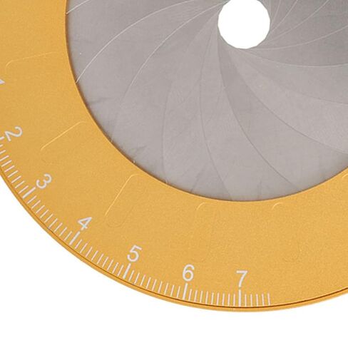 Circle Drawing Tool Metal Circle Drawing Maker Professional Drawing Ruler with Scale for Drafting, Designing Drawing Office in Kuwait
