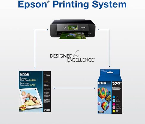 Epson 279 Claria Photo HD Ink High Capacity Black Cartridge (T279XL120-S) Works with Expression Photo XP-980 in Kuwait