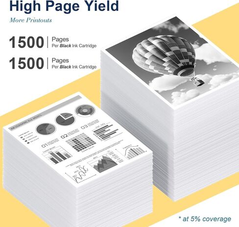 Frwazo1500 Pages High Yield PG-285XL 285 285XL Ink Cartridge Black Replacement for Canon 285 Black Ink Compatible with Canon Pixma TR7820, TS7720, TS7722 Inkjet Printer (2 Black, 2 Pack) in Saudi Arabia