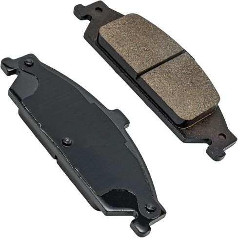 وسادات فرامل أمامية من السيراميك من Torchbeam لسيارة Chevy Malibu 1997-2003، Pontiac Grand Am 1999-2005، Classic 2004-2005، مجموعات فرامل الأداء لـ Oldsmobile Alero 1999-2004، Cutlass 1997-1999، #D727 4 قطع in Kuwait