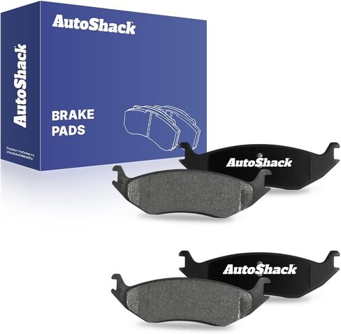 مجموعة وسادات الفرامل الخلفية من السيراميك من AutoShack لرام، دودج وكرايسلر، 1500 2011-2018 رام 1500 2005-2010 دورانجو 2003، 2005-2009 أسبن 2007-2009، 4WD RWD V6 3.0L 3.6L 3.7L V8 4.7L 5.7L 5.9 لتر in Kuwait