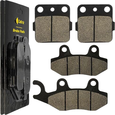 Caltric Front And Rear Brake Pads Compatible With Kawasaki KLX230R S KLX 230S 2020-2023/43082-0100 in Kuwait