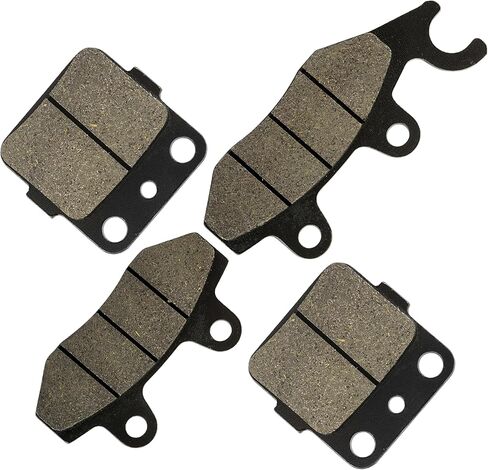 Caltric Front And Rear Brake Pads Compatible With Kawasaki KLX230R S KLX 230S 2020-2023/43082-0100 in Kuwait