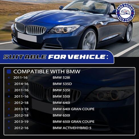 4 قطعة طقم ذراع التحكم السفلي الأمامي مع وصلة كروية متوافقة مع 2011-2016 BMW 528i 535D 535i 550i 640i 650i Active Hybrid5 in Kuwait