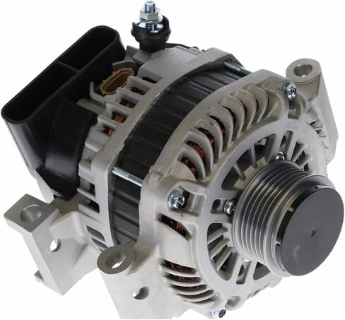 OEG Parts New Alternator Compatible With Mazda 6 2.3L 06-07, 3 2.3L 07-13 L3M6-18-300A L3M6-18-300B L3M6-18-300C L3M6-18-300R-0A L3BD-18-300 L3BD-18-300A L3BD-18-300R0A A3TJ1181 A3TJ3281 in Kuwait