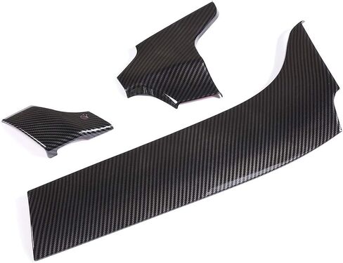 3pcs Carbon Fiber ABS for Mercedes Benz GLE GLS Class W166 2016-2019 Car Central Control Decorative Panel Frame Trim Accessories in Saudi Arabia