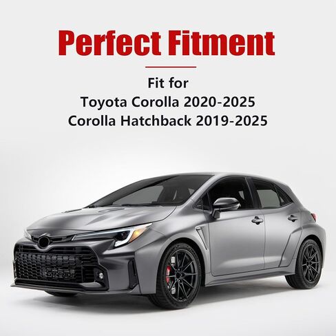 11PCS Center Console Cover Trim Compatible with Toyota Corolla 2020-2025, Fit for Corolla Hatchback 2019-2025 in Saudi Arabia