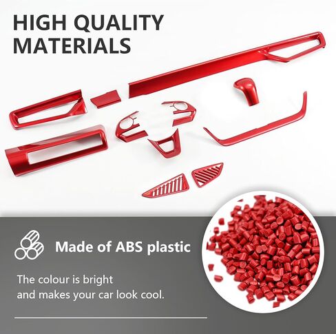 11PCS Center Console Cover Trim Compatible with Toyota Corolla 2020-2025, Fit for Corolla Hatchback 2019-2025 in Saudi Arabia
