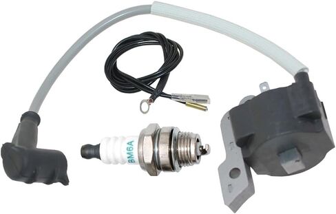 Ignition Coil with Spark Plug for Stihl 030 030AV 031 031AV Chainsaw Replace PN 113 400 1300,113 400 1301 in Saudi Arabia