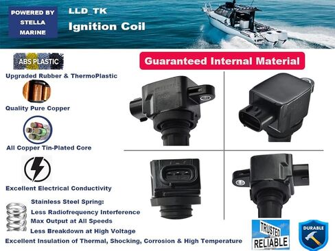 Ignition Coil Compatible with Suzuki Outboard DF 150 175 200 225 250 300 HP in Saudi Arabia