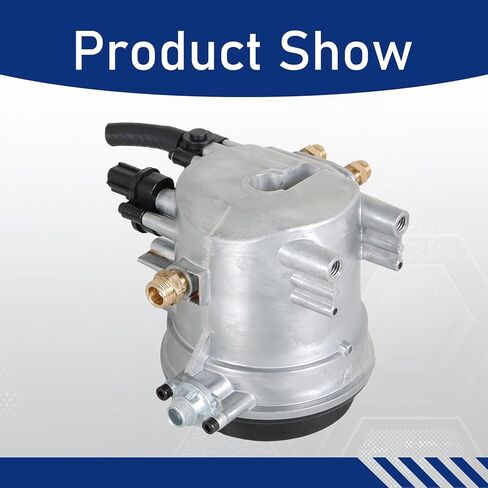 Fuel Filter Housing Assembly Replacement for F250 F350 F450 F550 E350 E450 E550 Super Duty Excursion 7.3L 1999-2003 Powerstroke Diesel Trucks F81Z9155AC F81A9155AA FG1057 in Kuwait