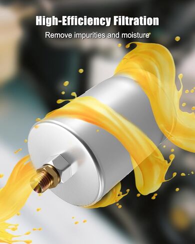 Fuel Filter Fit for Mercedes Benz C220 C280 190E 260E 280E 300E 400E 500E 280CE 380SE 400SE 380SEC E320 S320 SL320 Replace 0024771301 0014778701 0024771701 0024774401 33508 5025105 in Kuwait