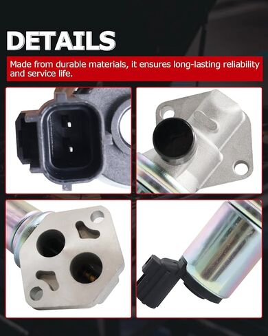 1ST Fuel Injection Idle Air Control Valve IACV YU3Z9F715BA for Ford Explorer Ranger 1998-2000, for Mazda B4000 1997-2000 4.0L, Replaces OE: 96TF9F715AB in Saudi Arabia