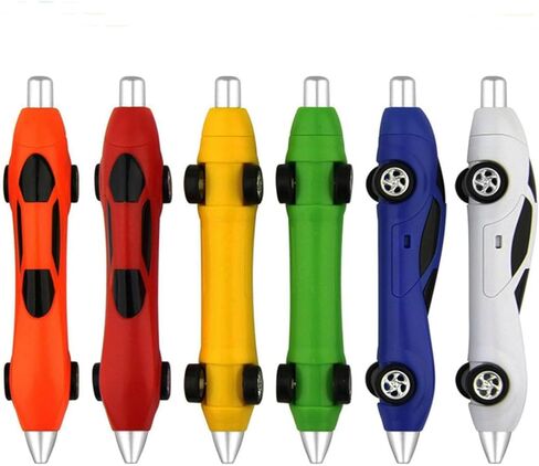 6 Pcs Racing Car Pens Sports Car Pen Race Car Pens Vehicle Ballpoint Pens Fun Stationery Supplies Party Favors in Saudi Arabia