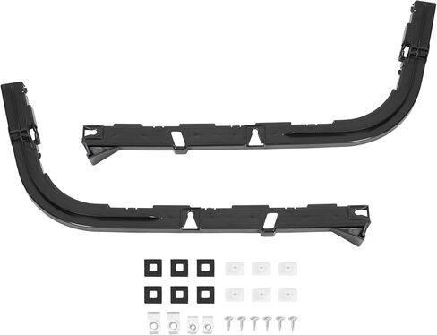 KUAFU Rear Bumper Bracket Compatible with 2008-2023 Dodge Challenger Replacement for CH1142115 CH1143115 68024341AF 68024340AF Plastic(ABS) Black in Kuwait