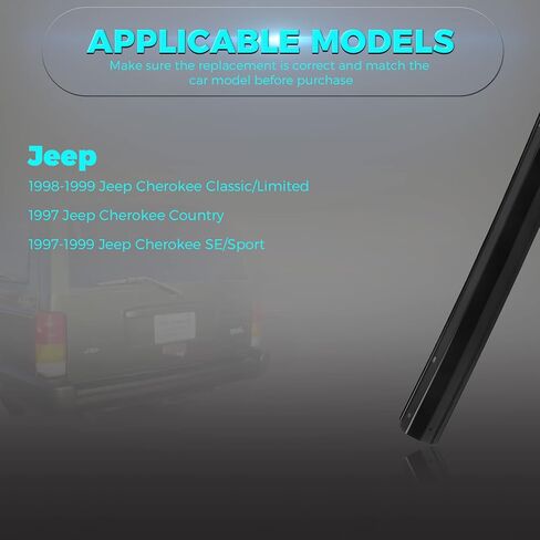 New Replacement Parts Rear Bumper Face Bar Compatible With JEEP Cherokee 1997 1998 1999 2000 Fits 5EE84TZZAF CH1102338 in Kuwait