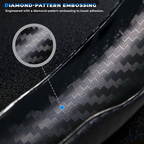 Matte Black Carbon Fiber Anti-Slip Auto Car Steering Wheel Cover for Honda Accord Civic CR-V HR-V Pilot Fit Passport Odyssey in Kuwait