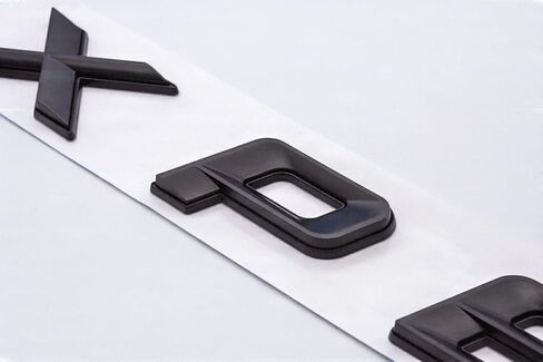 2pcs Front Hood Expedition Letters Emblem Badge Nameplate Compatible with 2018-2022 Expedition (Matte Black) in Kuwait