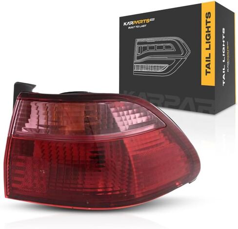 For 1998 1999 2000 Honda Accord Rear Tail Light Passenger Side HO2801121 4dr For Sedan; outer-replaces 33501-S84-A01 in Kuwait