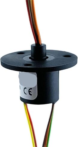 WX12-6 small cap type slip ring OD 22mm 6-way circuit 2A current electric rotary slip ring Induction cooker miniature slip ring in Saudi Arabia