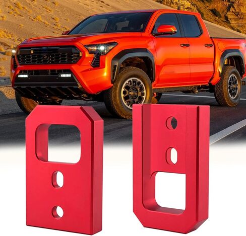 Tow Hooks (2-Pack) Compatible with Toyota Tacoma 2024-2026 (4th Gen) / Compatible with 4Runner2025-2026 /Compatible with Land Cruiser 250 Front Recovery Points 2024-2025 in Saudi Arabia