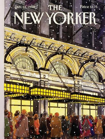 New York Puzzle Company - New Yorker Music Hall - 1000 Piece Jigsaw Puzzle for Adults by Roxie Munro in Saudi Arabia