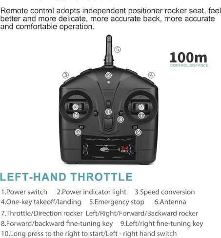 Wltoys K160 RC Helicopter, 4 Channels EC145 RC Helicopter with 6G Gyro, Alt Hold, One-Touch Fly, Brushless Motor, Auto Anti-Crash, Beginner Friendly Indoor Outdoor Flight in Saudi Arabia