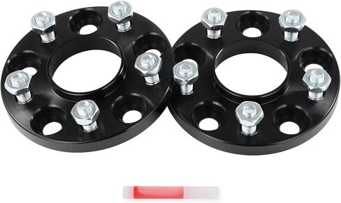 SCITOO 2Pcs 5x4.5 Wheel Spacers 15mm Bore 67.1mm Studs 12X1.5 5Lug Wheel Spacers Fit for Mazda 3 2004-2021, 3 Sport 2012-2014, 5 2006-2015, 6 2003-2020, 626 1994-2002, CX-5 2013-2022 in Kuwait
