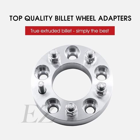 ezaccessory 2 محول عجلة 5x4.75 إلى 5x120 (5x120.7 إلى 5x120) سمك 1.5 بوصة in Kuwait