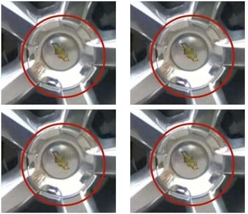 4Pcs Car Wheel Hub Cap #9595152/9596007, Rim Center Caps ForChevy Avalanche, Silverado, Suburban, Tahoe,Chrome CV076 in Saudi Arabia