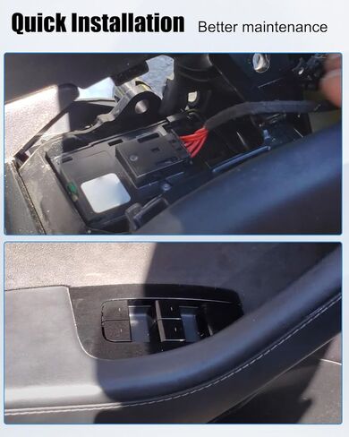 Master Power Window Switch Fit for Tesla Model 3 2020-2024 Model Y 2021-2024 Replace 1081037-02-G 108103702G, Front Left Driver Side in Kuwait