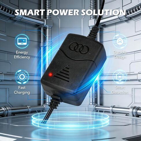 12V Trickle Charger and Battery Maintainer, Charging & Maintenance Tool for Car and Motorcycle Batteries, Wide Compatibility Charger with Safety Protection for ATV, RV, Boat, Riding Mower in Saudi Arabia