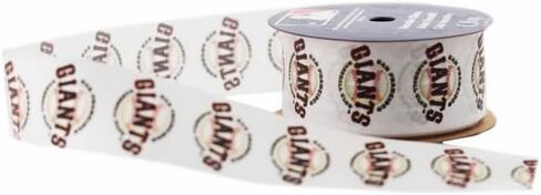 San Francisco Baseball Ribbon 1-5/16" Inches by 12-Feet - Officially Licensed in Kuwait