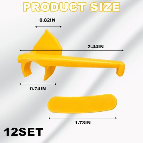 12PCS Tire Machine Parts Duck Head & Rim Protectors, Nylon Tire Changer Accessories, Durable & Professional Tool for Tire Repair in Kuwait