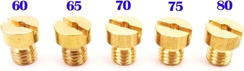5mm Replacement Carburetor Jets #60 65 70 75 80 For Dellorto SHA PHBG Carb Tomos A35 Targa LX Sprint in Kuwait