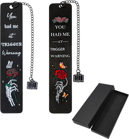 Dark Romance Bookmark Gifts for Women Spicy Gothic Book Mark for Book Lover Funny Bookmarks Student School Supplies Birthday Gifts for Friends (Dark Romance - Good Girl) in Saudi Arabia