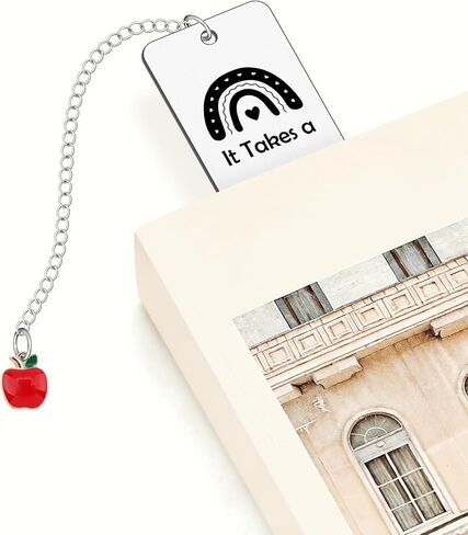 Teacher Appreciation Gift Thank You Teacher Bookmark for Preschool Kindergarten Teachers Back to School End of Year Gift from Students Retirement Easter Goodbye Farewell Present for Book Lover in Saudi Arabia
