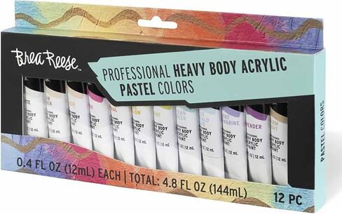 Momenta Brea Reese Acrylic Paint Set 12/Pkg-Pastel in Saudi Arabia