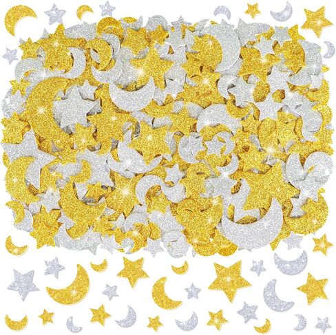 894Pcs Foam Stickers,Colorful Foam Shape Stickers Self Adhesive Star Moon Circle Geometric Stickers Foam Shapes for Crafts Preschool Art Project Greeting Card Scrapbooking Party Decor Teacher Supplie in Saudi Arabia