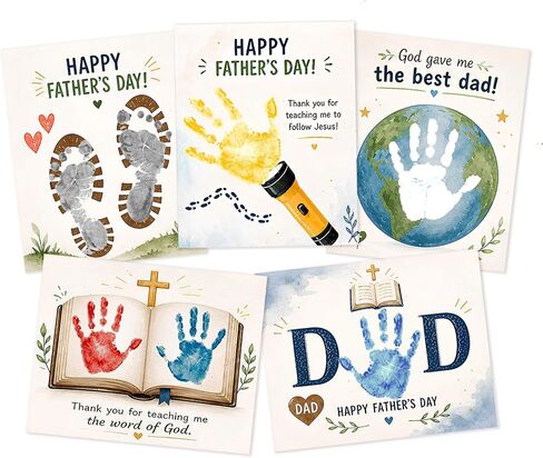 Personalized Bester Papa Handprint Sign– For Dads Who Deserve More Than Best, Custom Wooden Family Keepsake Gift from Kids, Meaningful Fathers Day Gift for Daddy, Best Dad Ever Hand Down in Saudi Arabia